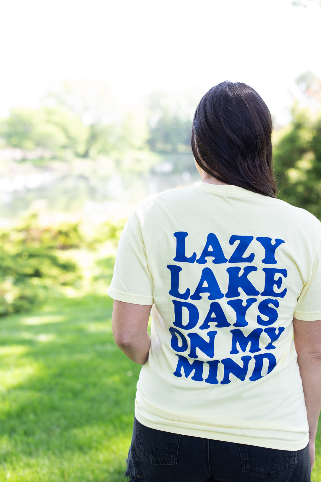 Lazy Lake Days Graphic Tee | FINAL SALE