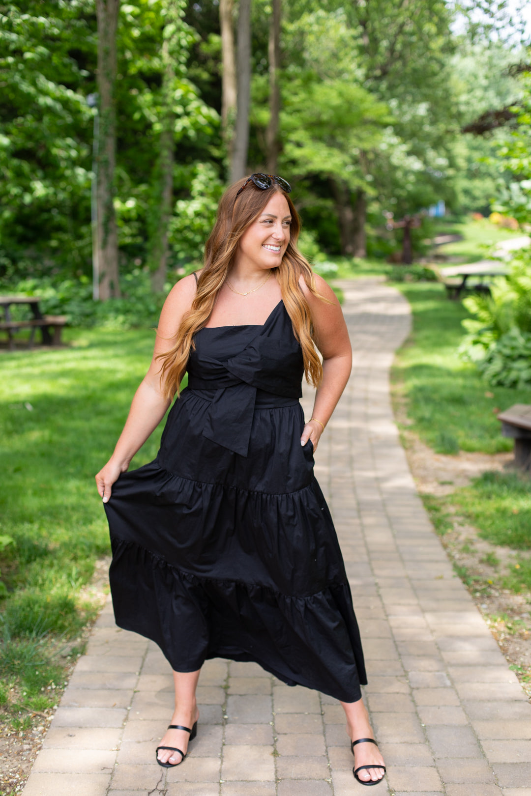 Piper Bow Front Maxi Dress | FINAL SALE