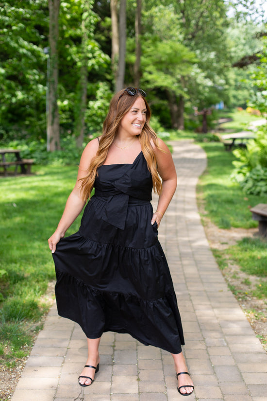 Piper Bow Front Maxi Dress