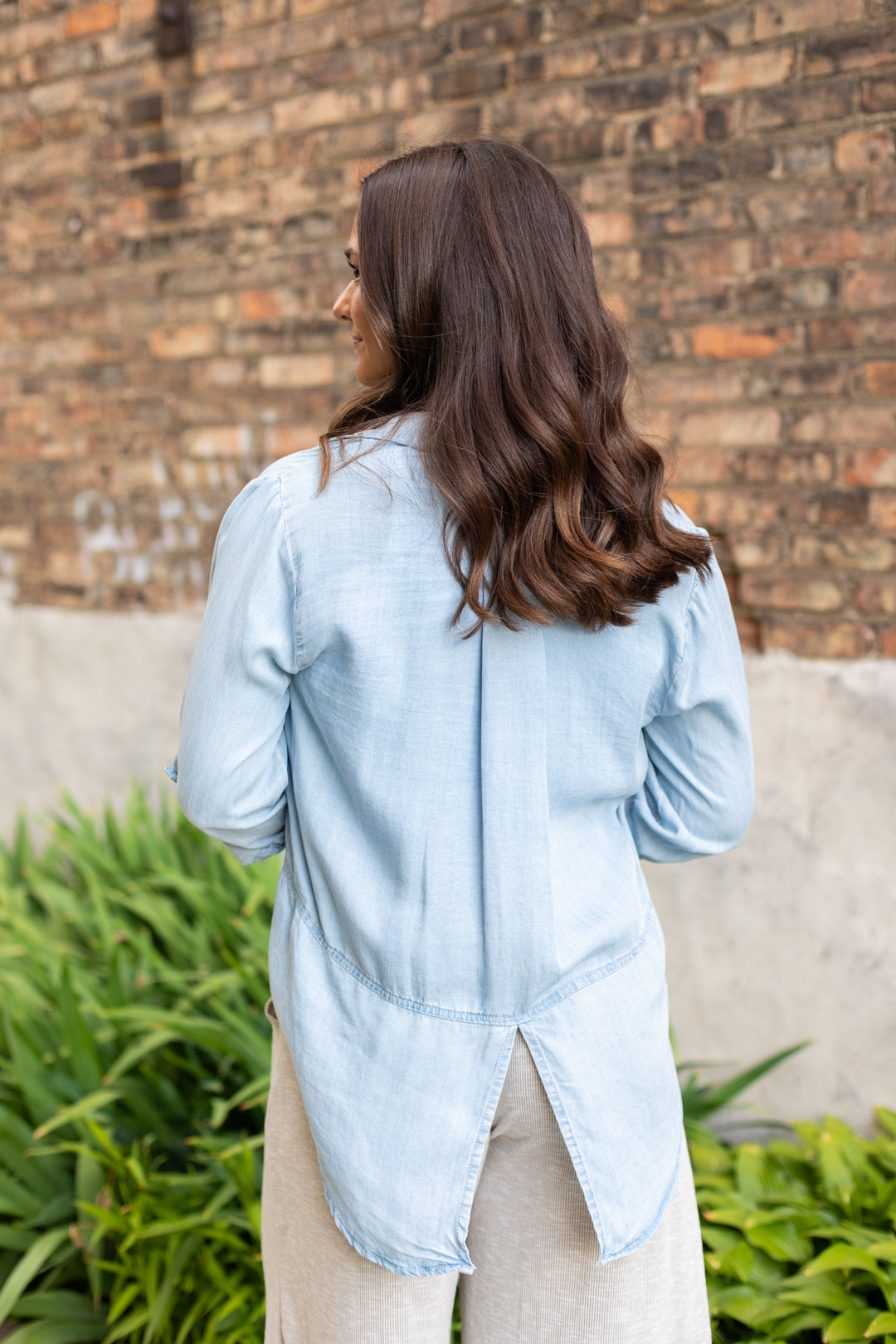 Maddie Denim Button Up | FINAL SALE