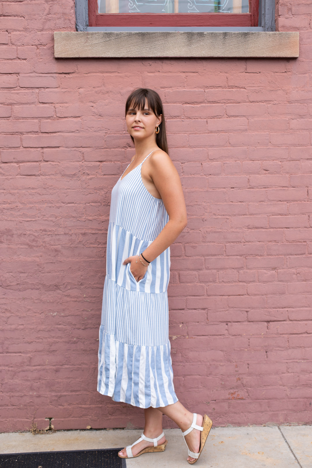 Dasha Multi Stripe Maxi Dress | FINAL SALE