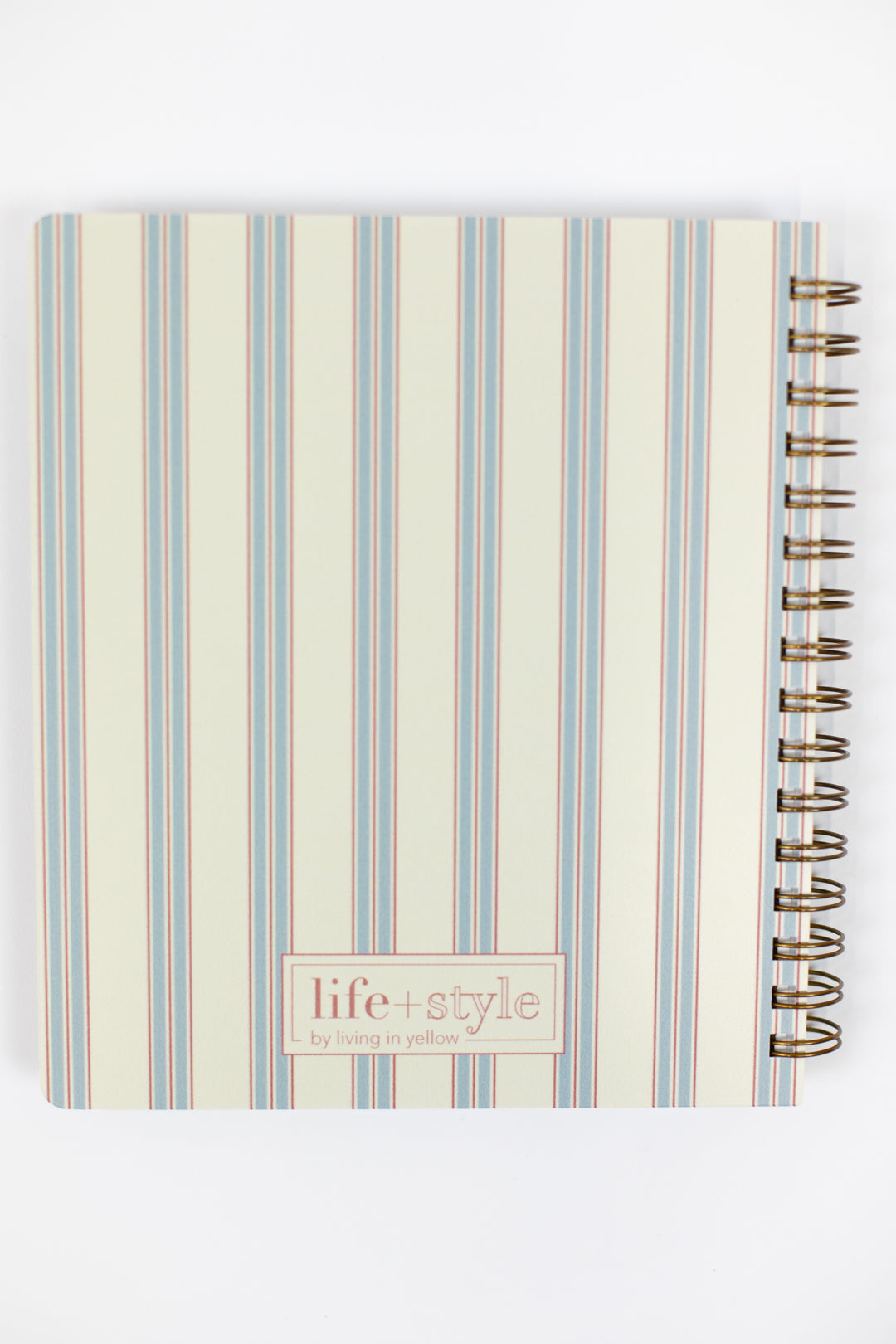 2025 Life + Style Weekly Planner: Pinstripe