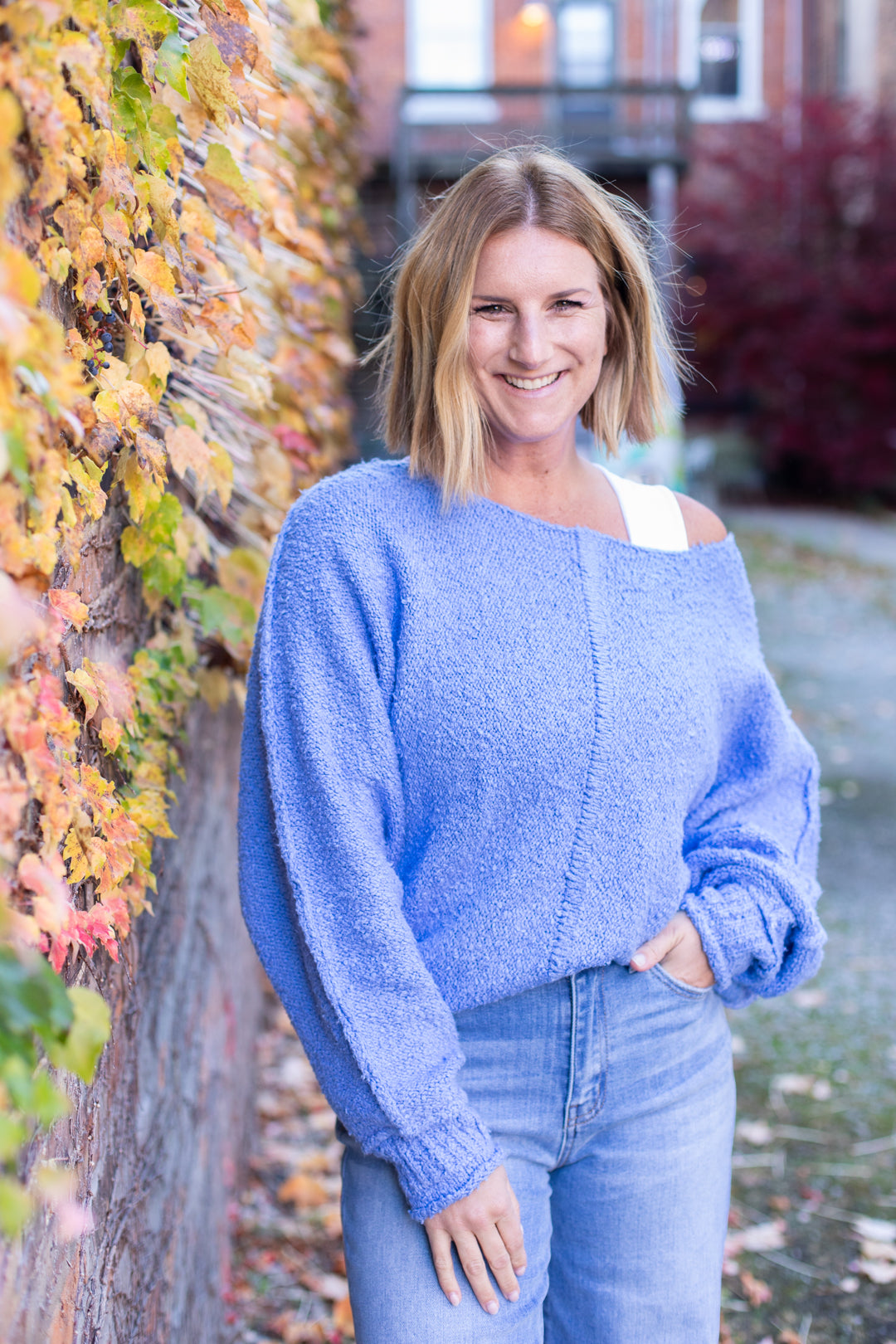 Felicia Front Seam Sweater