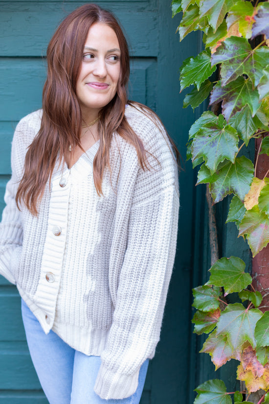 Morgan Colorblock Cardigan