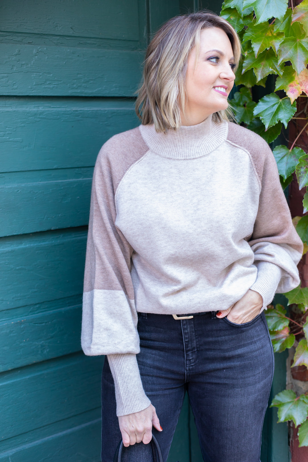 Rachel Colorblock Sweater