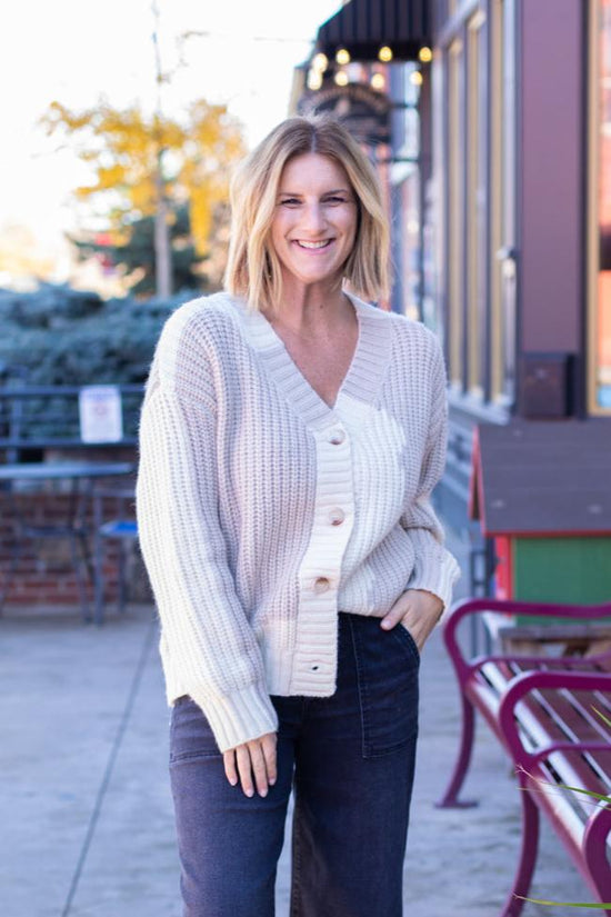 Morgan Colorblock Cardigan