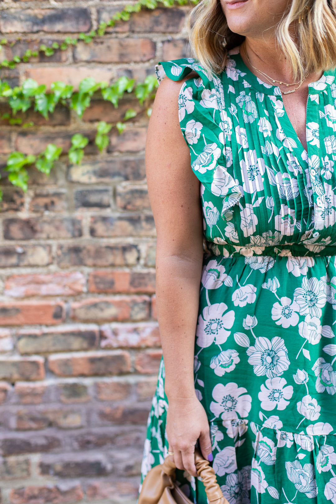 THML Valerie Floral Midi Dress | FINAL SALE