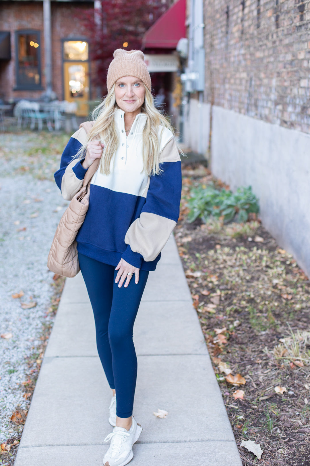 Annie Colorblock Pullover