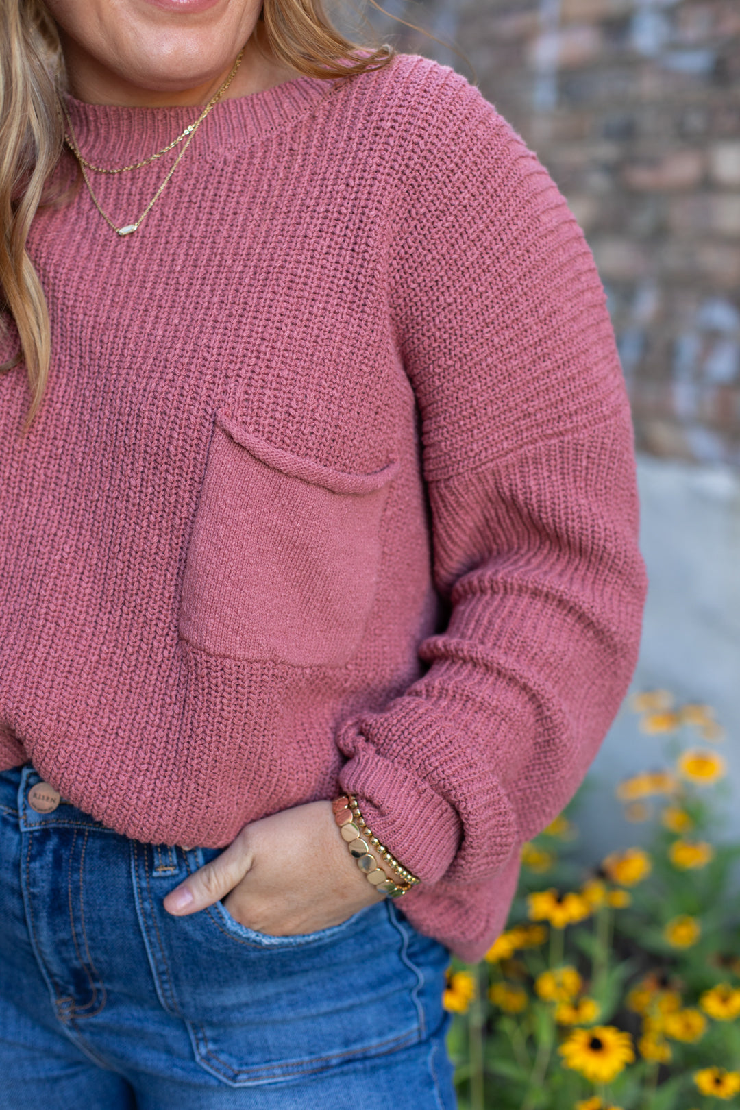 Jamie Front Pocket Sweater