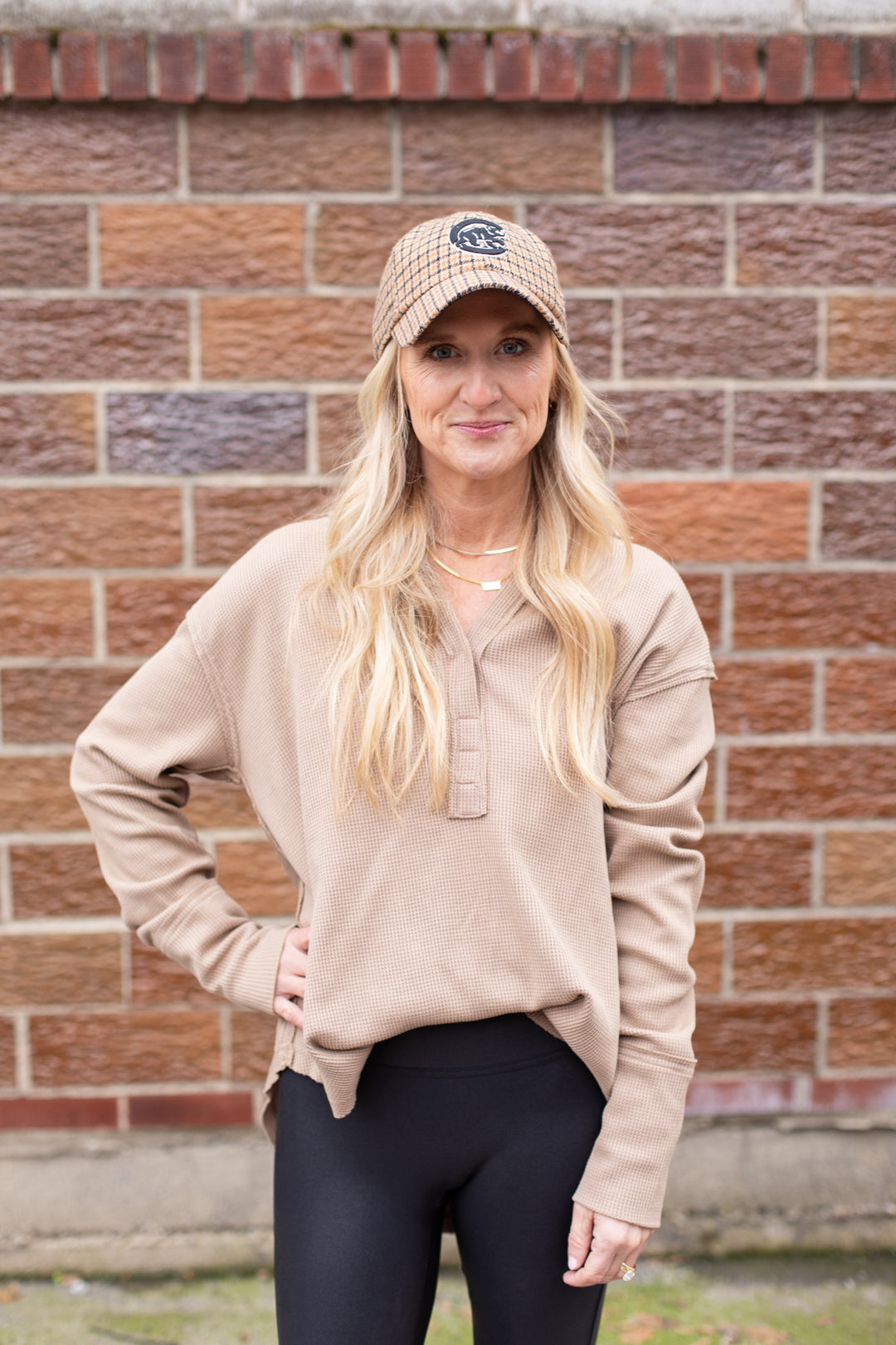 Libby Long Sleeve Thermal Polo