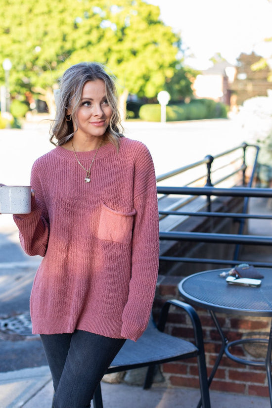 Jamie Front Pocket Sweater