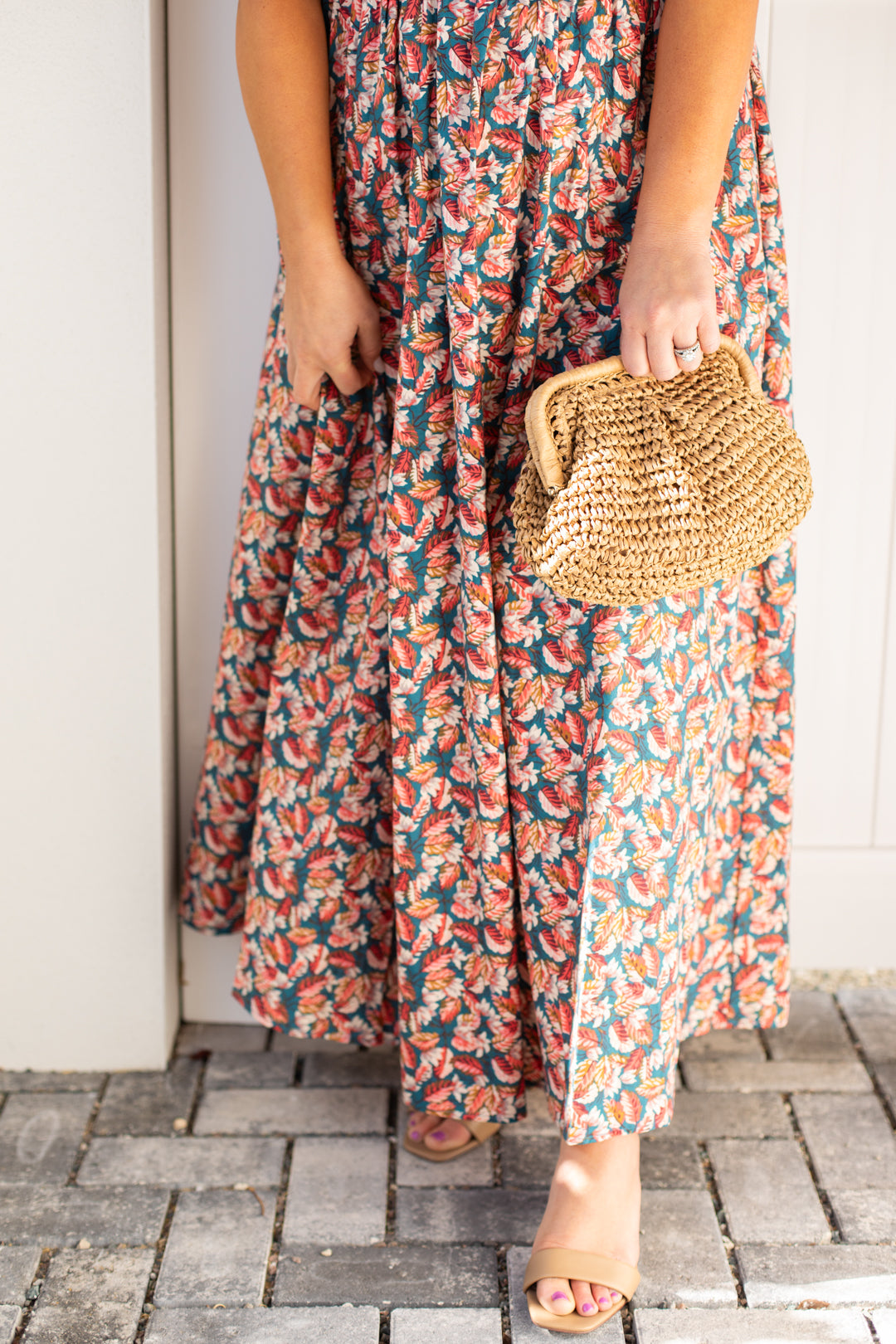 Savannah Smocked Floral Maxi Dress