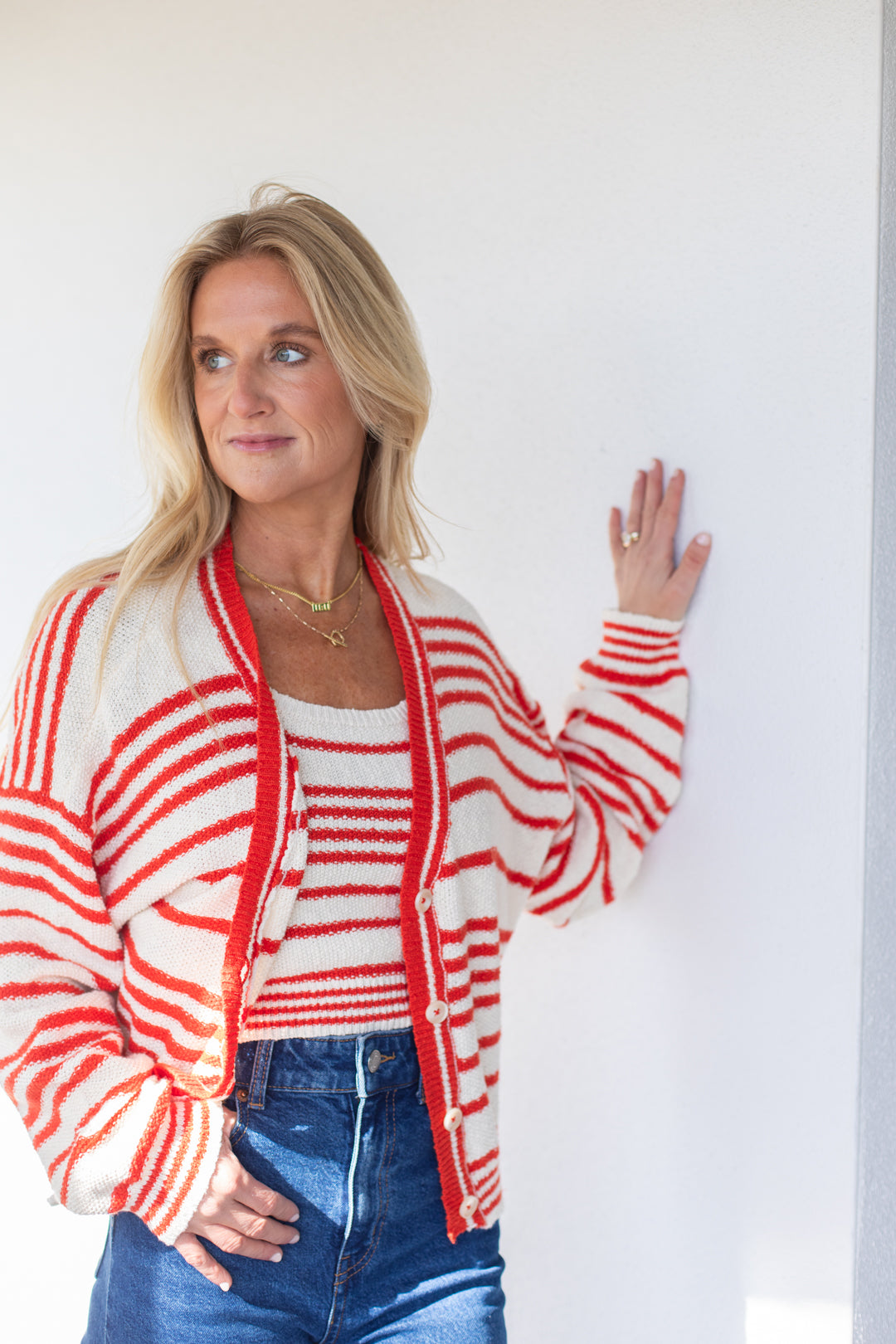 Aurora Striped Cardigan