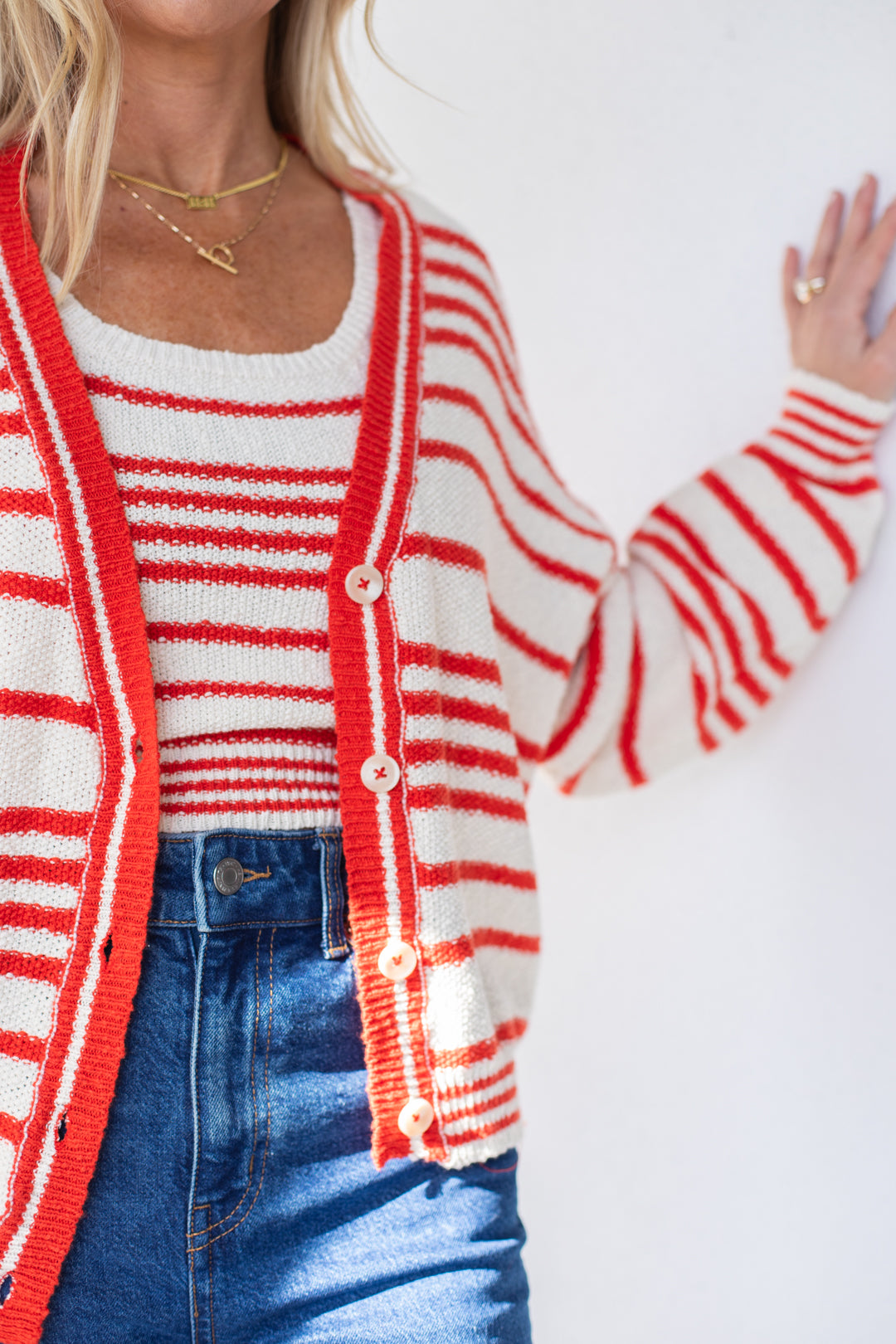 Aurora Striped Cardigan