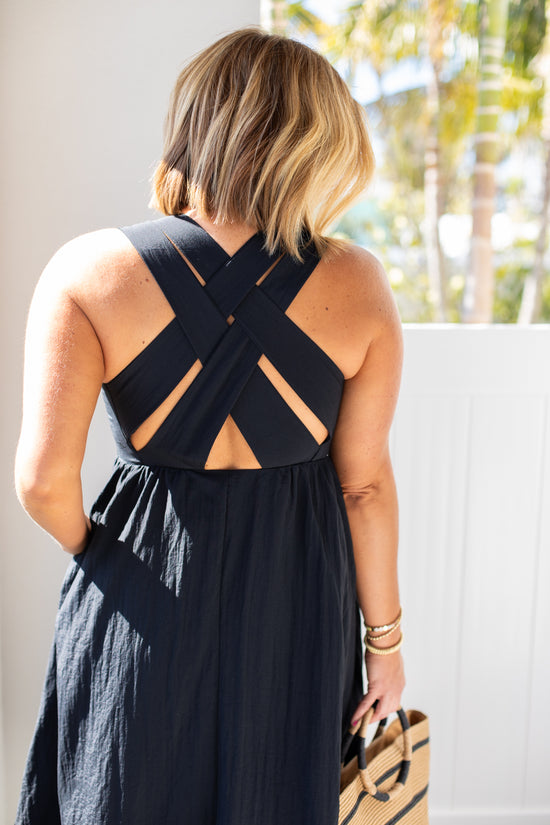 Kalina Criss Cross Back Dress