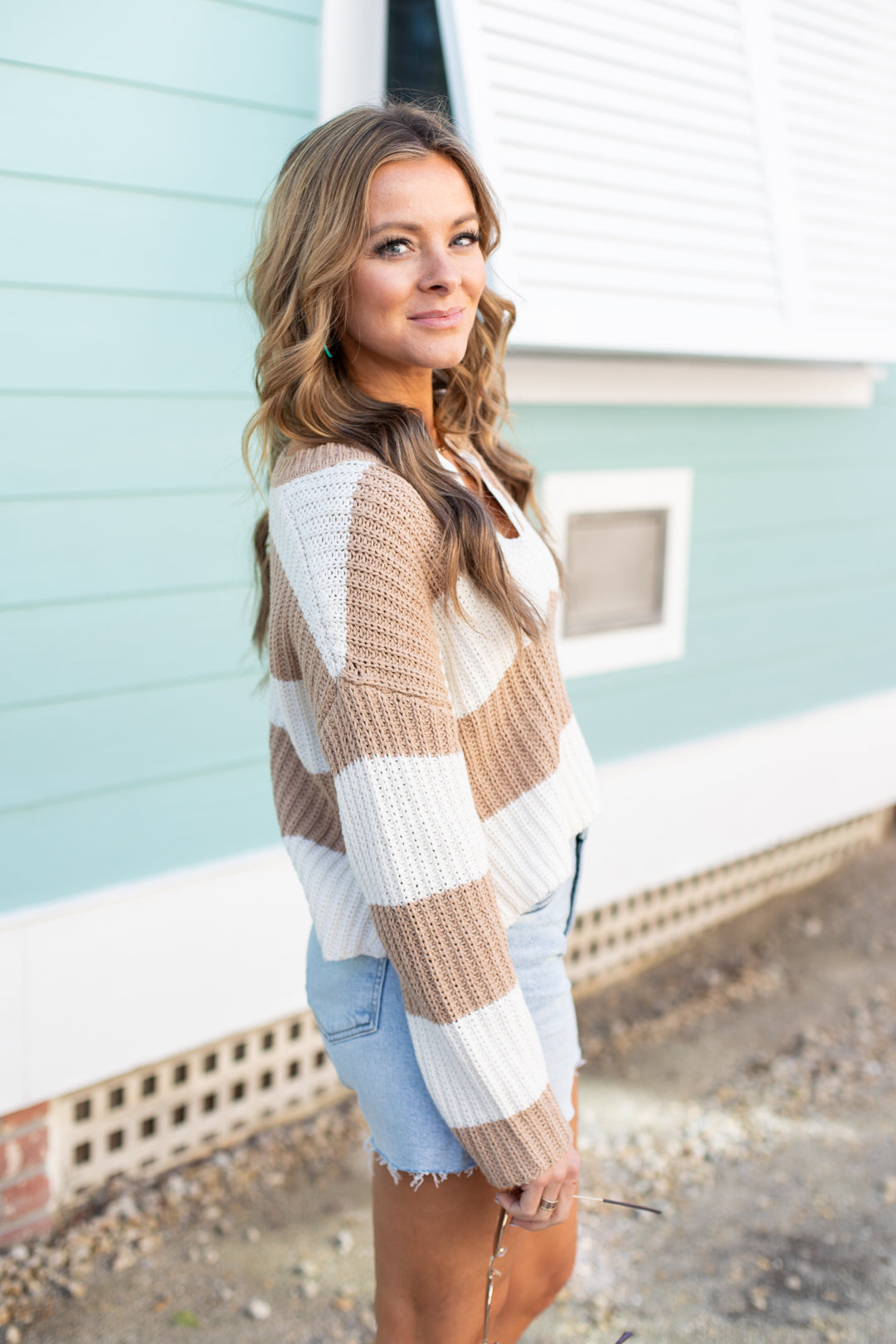 St Thomas Striped Pullover