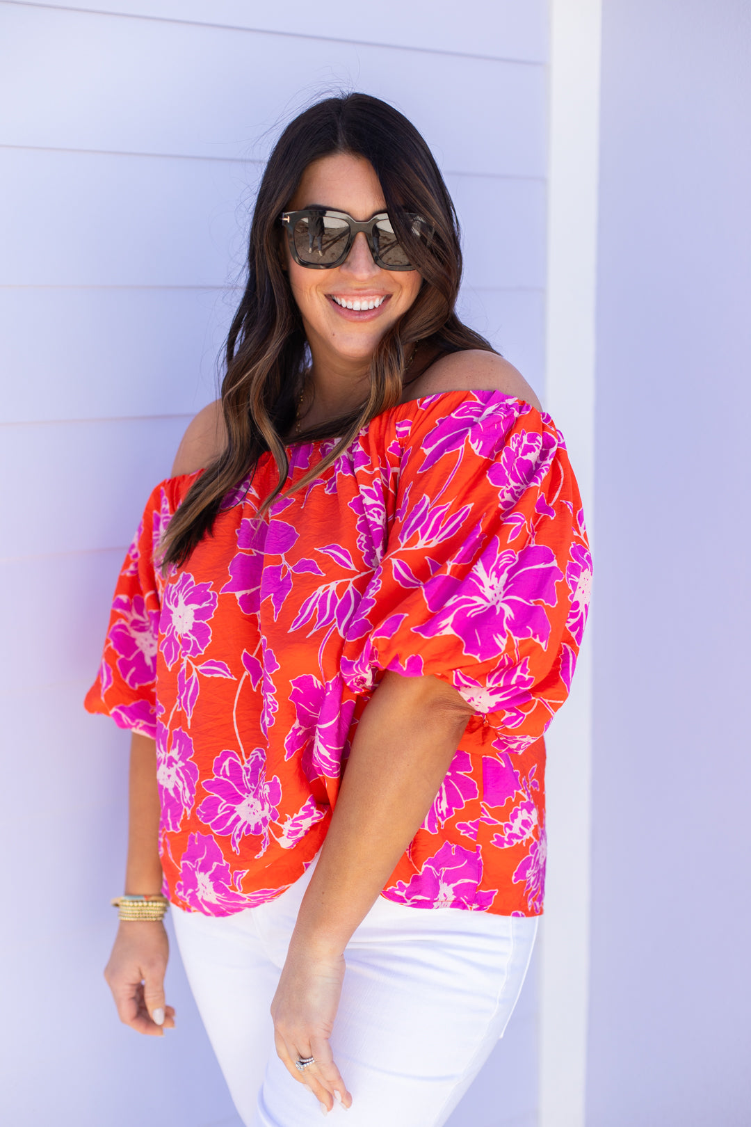 Oahu Off the Shoulder top