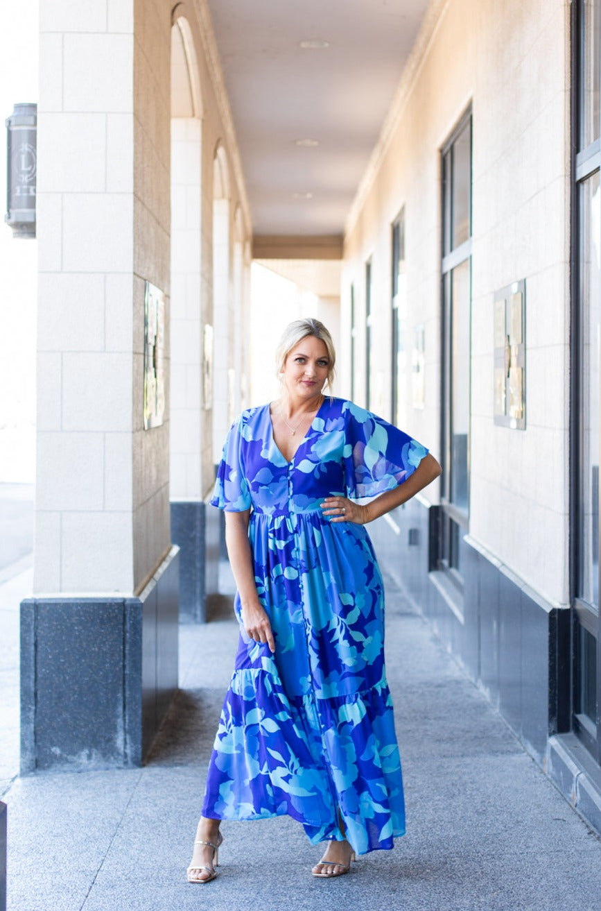 Allegra Button Down Maxi Dress | FINAL SALE