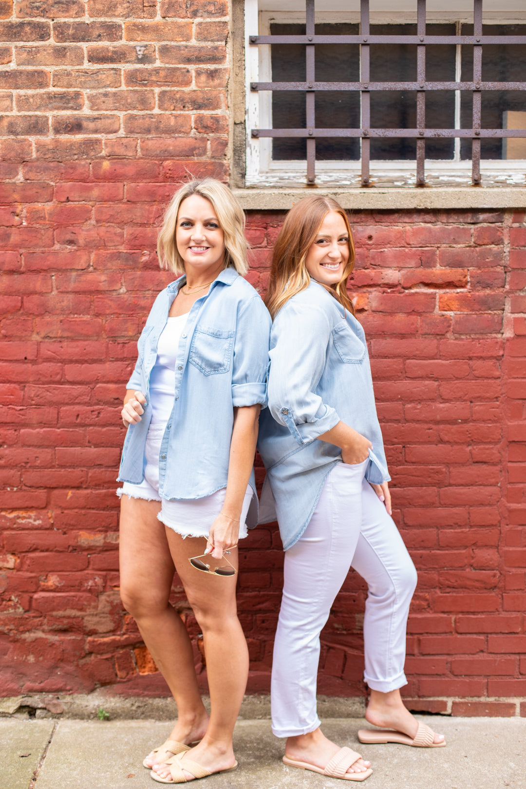 Maddie Denim Button Up | FINAL SALE