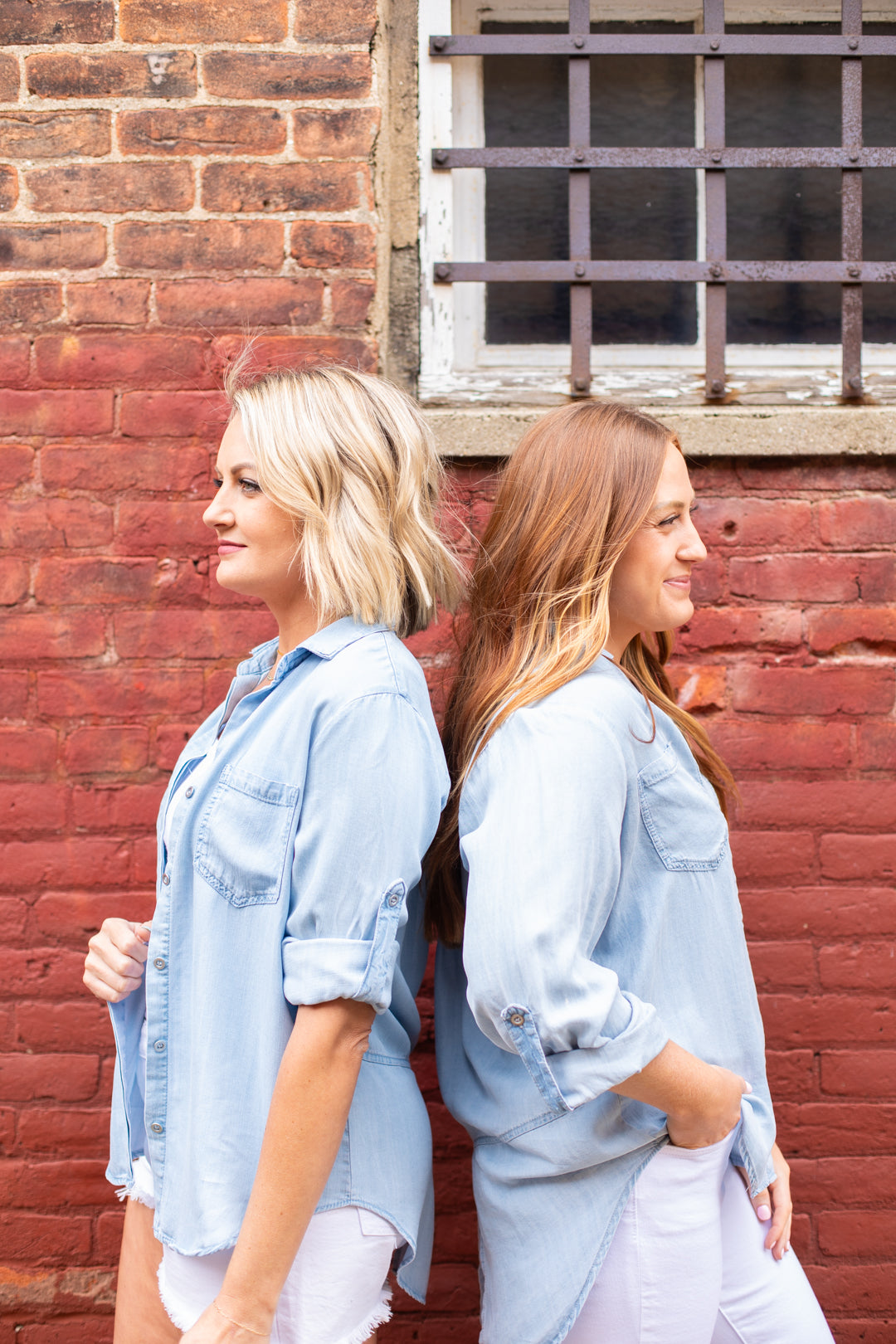 Maddie Denim Button Up | FINAL SALE