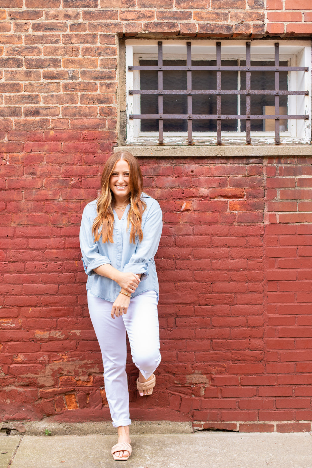 Maddie Denim Button Up | FINAL SALE