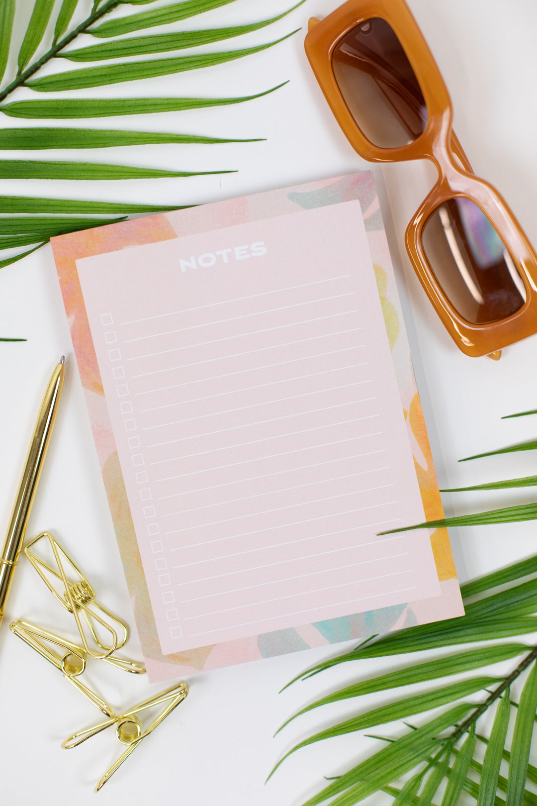 Life + Style Notepad: Palms of Paradise